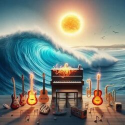 Making Musical Marine Heat Waves
