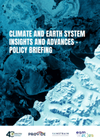 Climate Insights Briefing with the European Commission