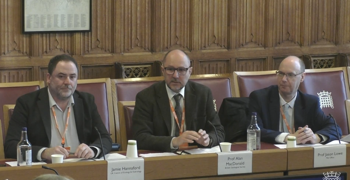 CANARI researchers inform parliamentary inquiry on drought preparedness